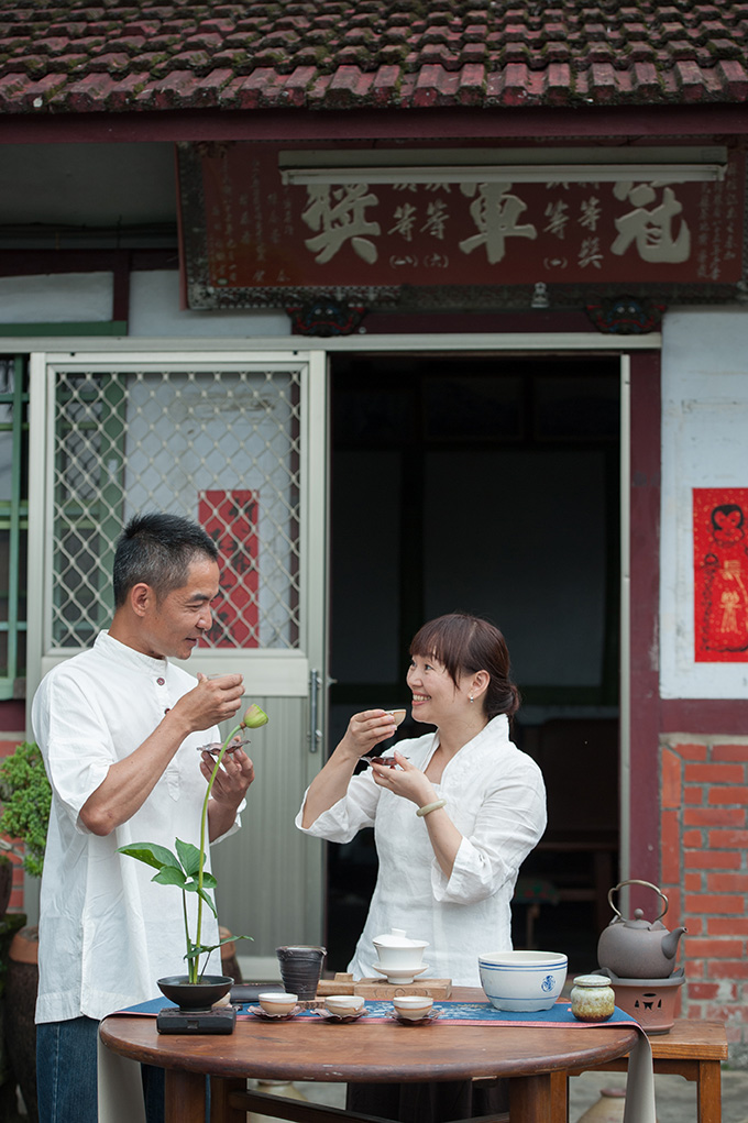 室外飲茶